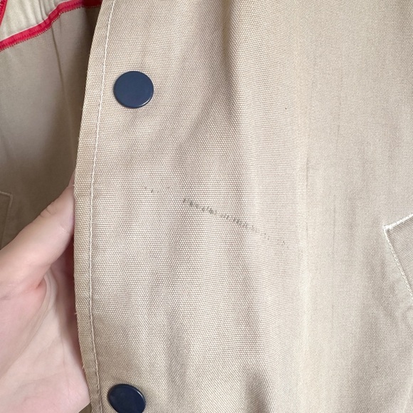 Ecko Unlimited Varsity Bomber Jacket 100% Cotton Canva Patched L Vintage USA - Picture 15 of 15